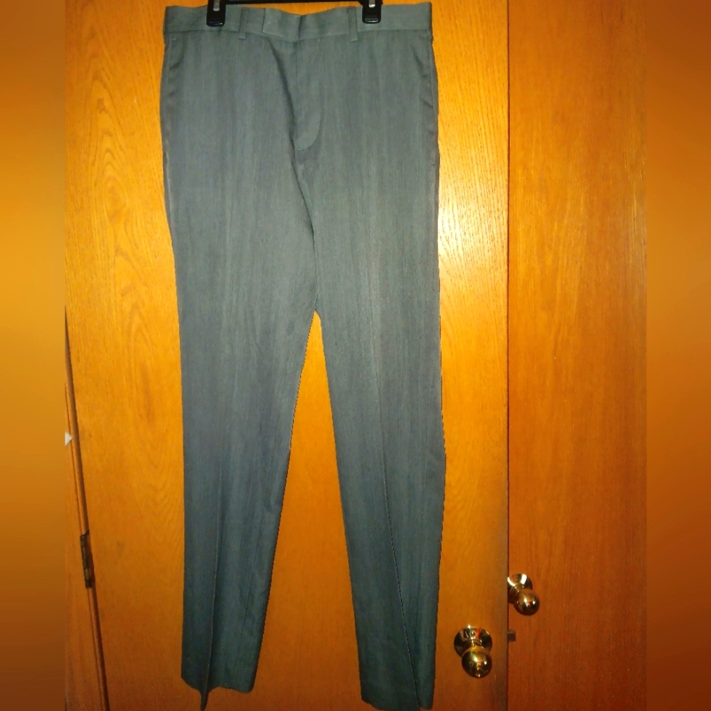 Men's size 30 by 32 grey dress pants